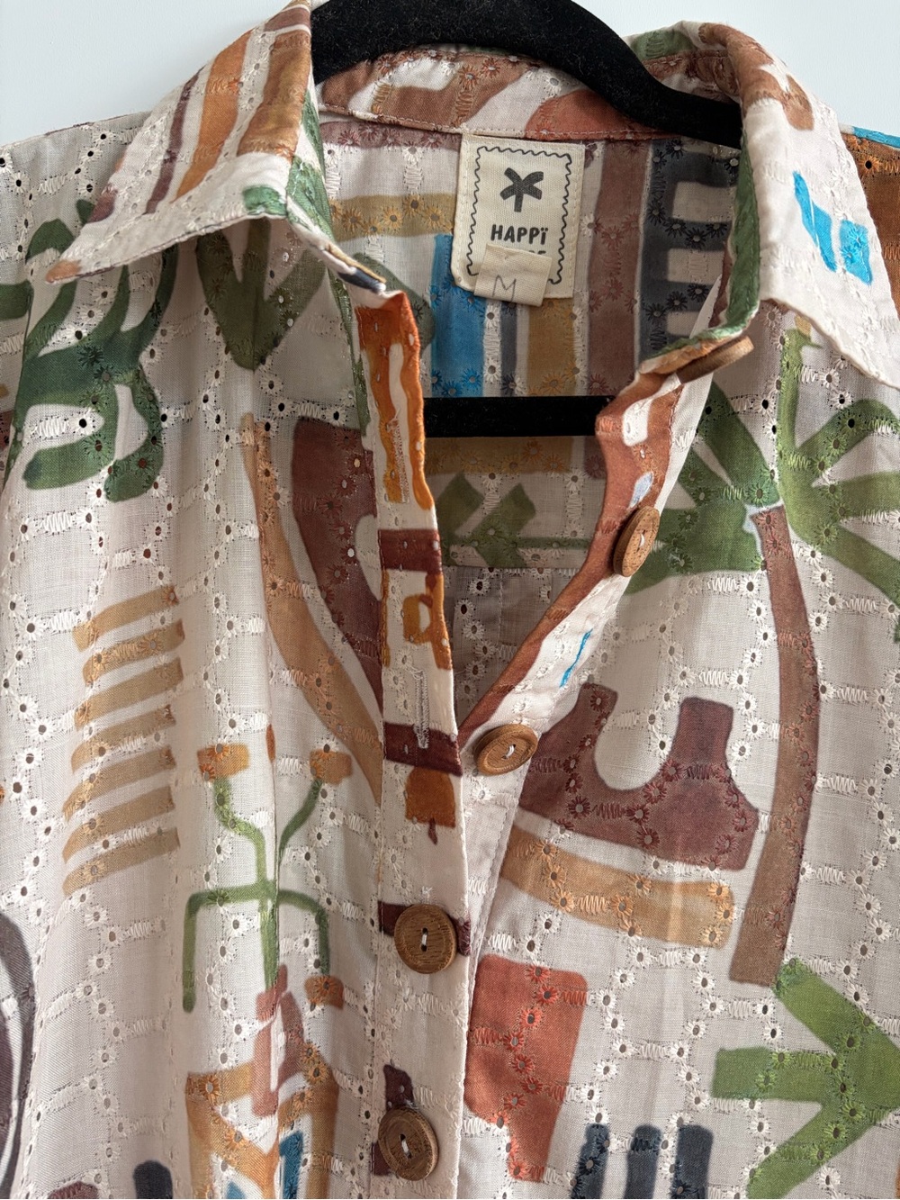 Printed Short-Sleeve Midi Dress - Picture 4 of 6